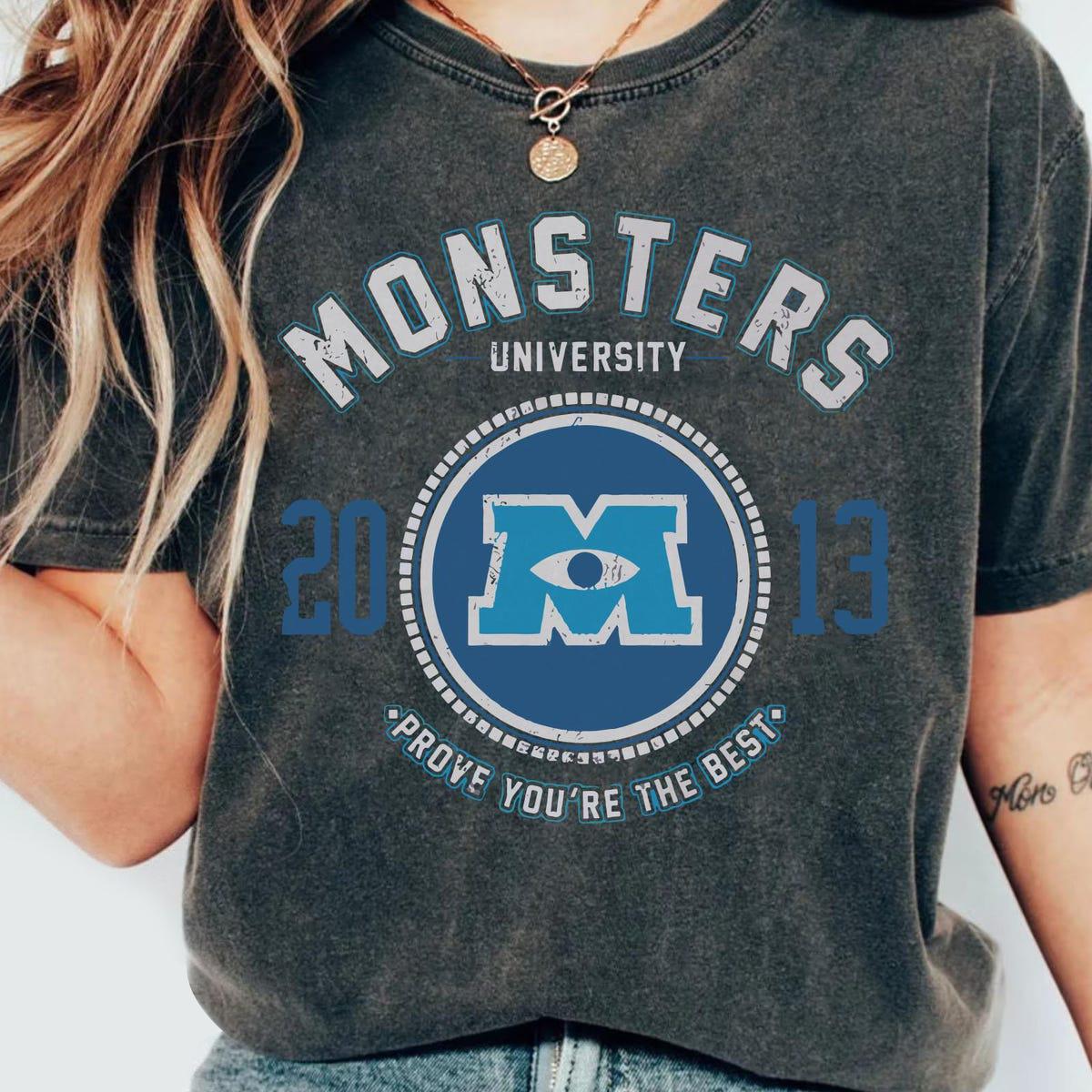 Disney Monsters University Collegiate Logo Shirt 1