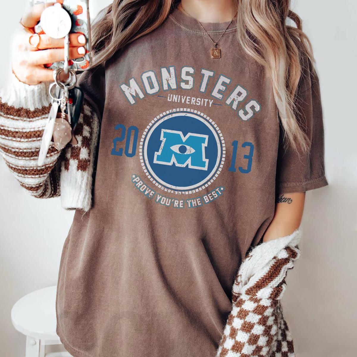 Disney Monsters University Collegiate Logo Shirt 2