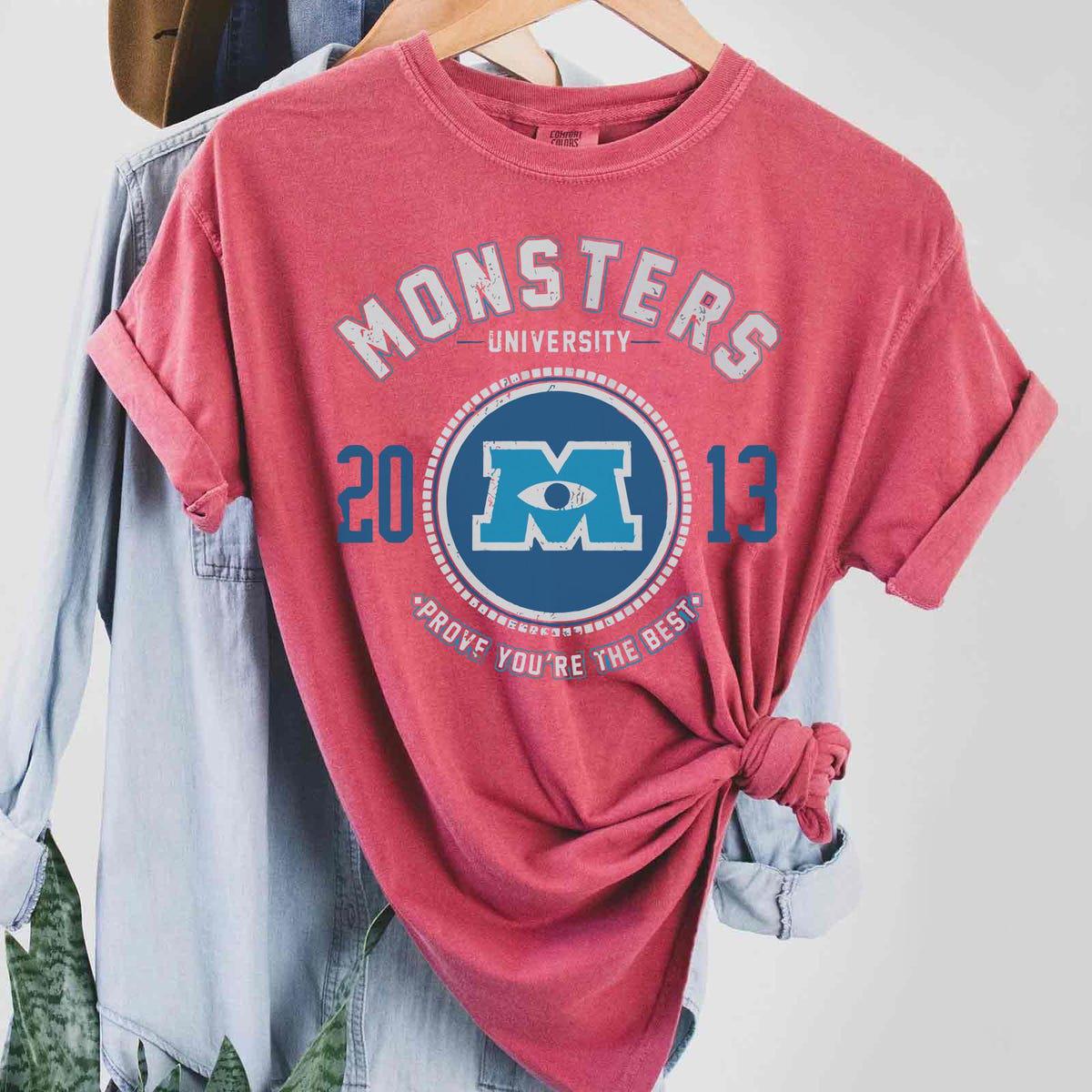 Disney Monsters University Collegiate Logo Shirt 3