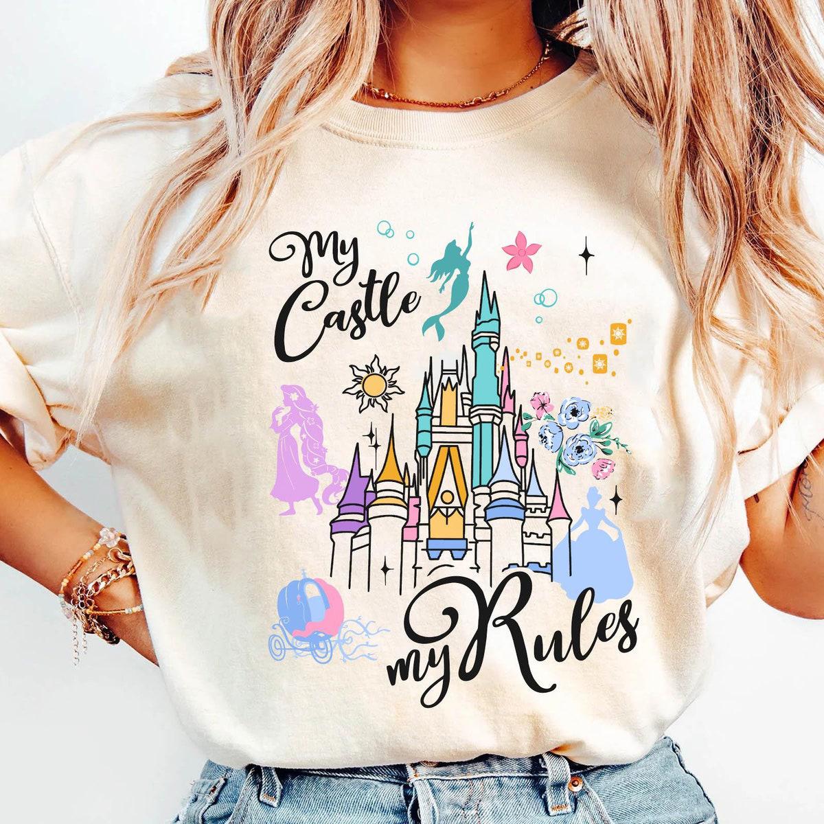 Disney My Castle My Rules Wildflower Shirt 1