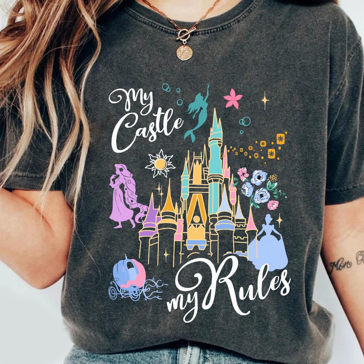 Disney My Castle My Rules Wildflower Shirt 2