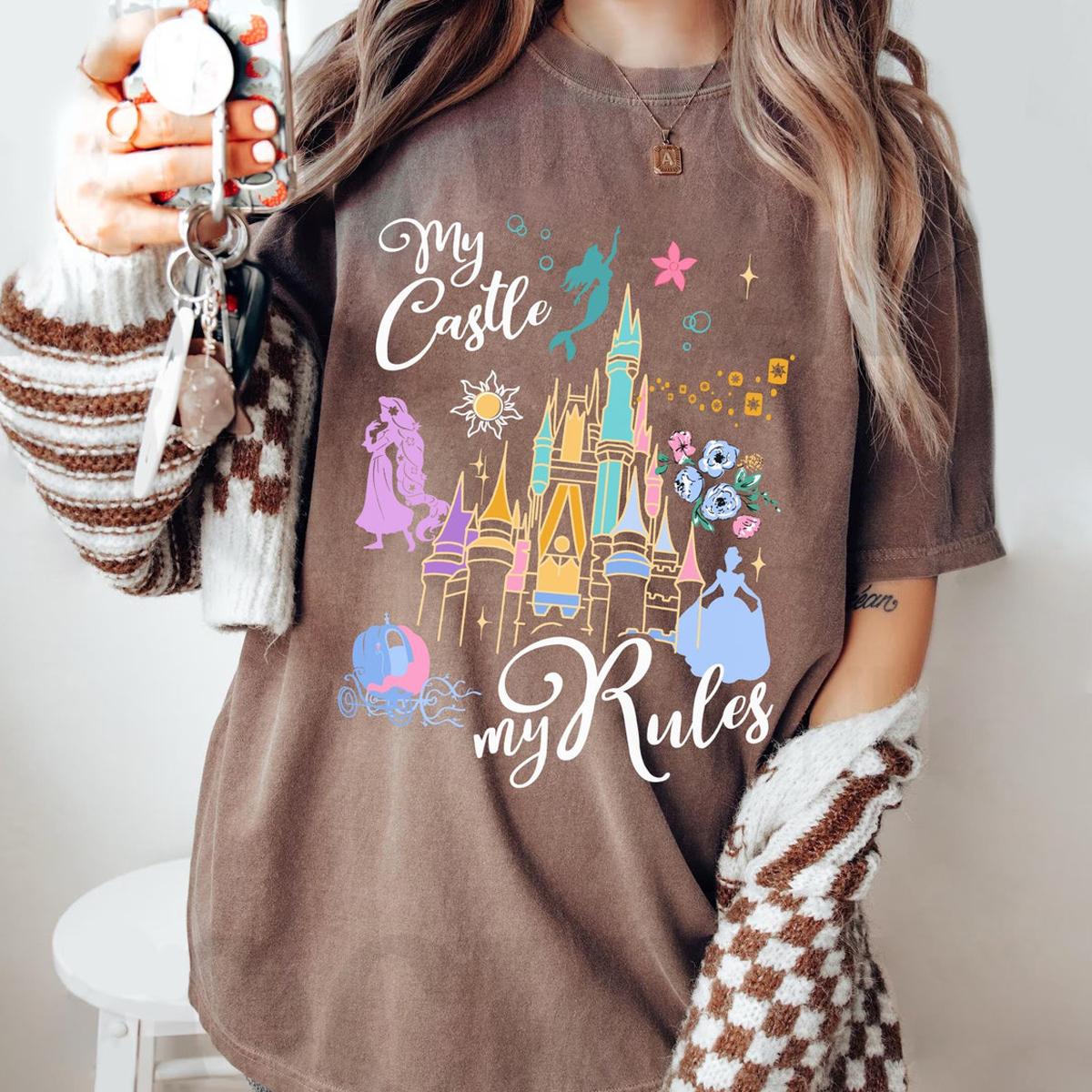 Disney My Castle My Rules Wildflower Shirt 3