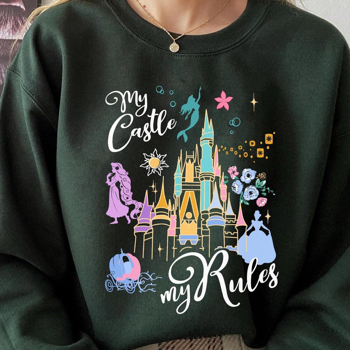 Disney My Castle My Rules Wildflower Shirt 4