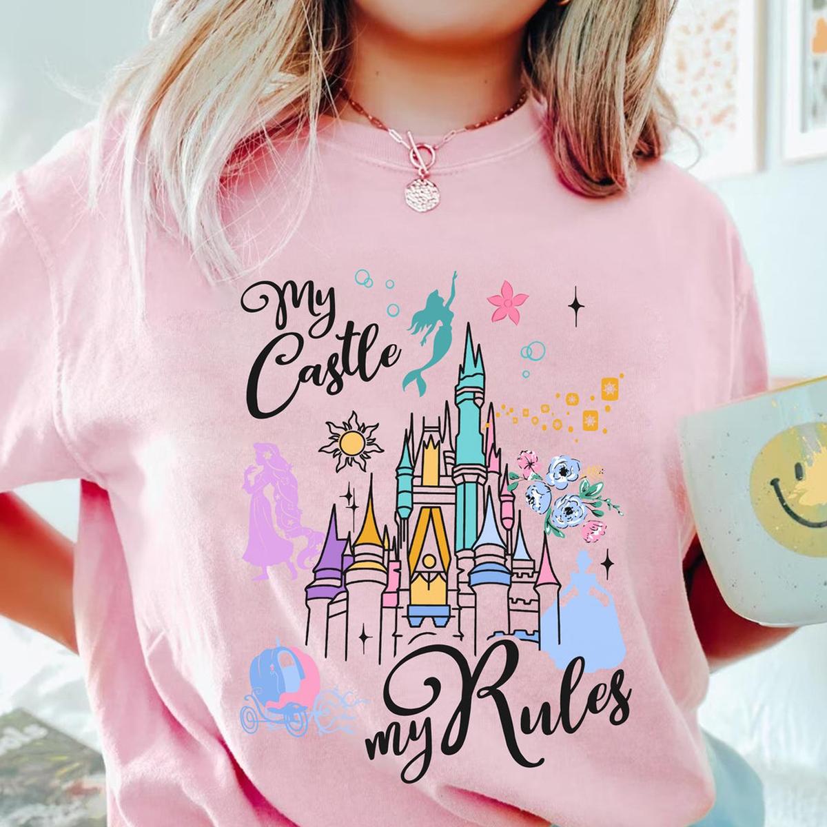 Disney My Castle My Rules Wildflower Shirt 5