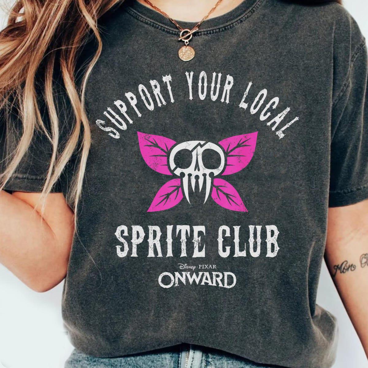 Disney Onward Support Your Local Sprite Club Shirt 1