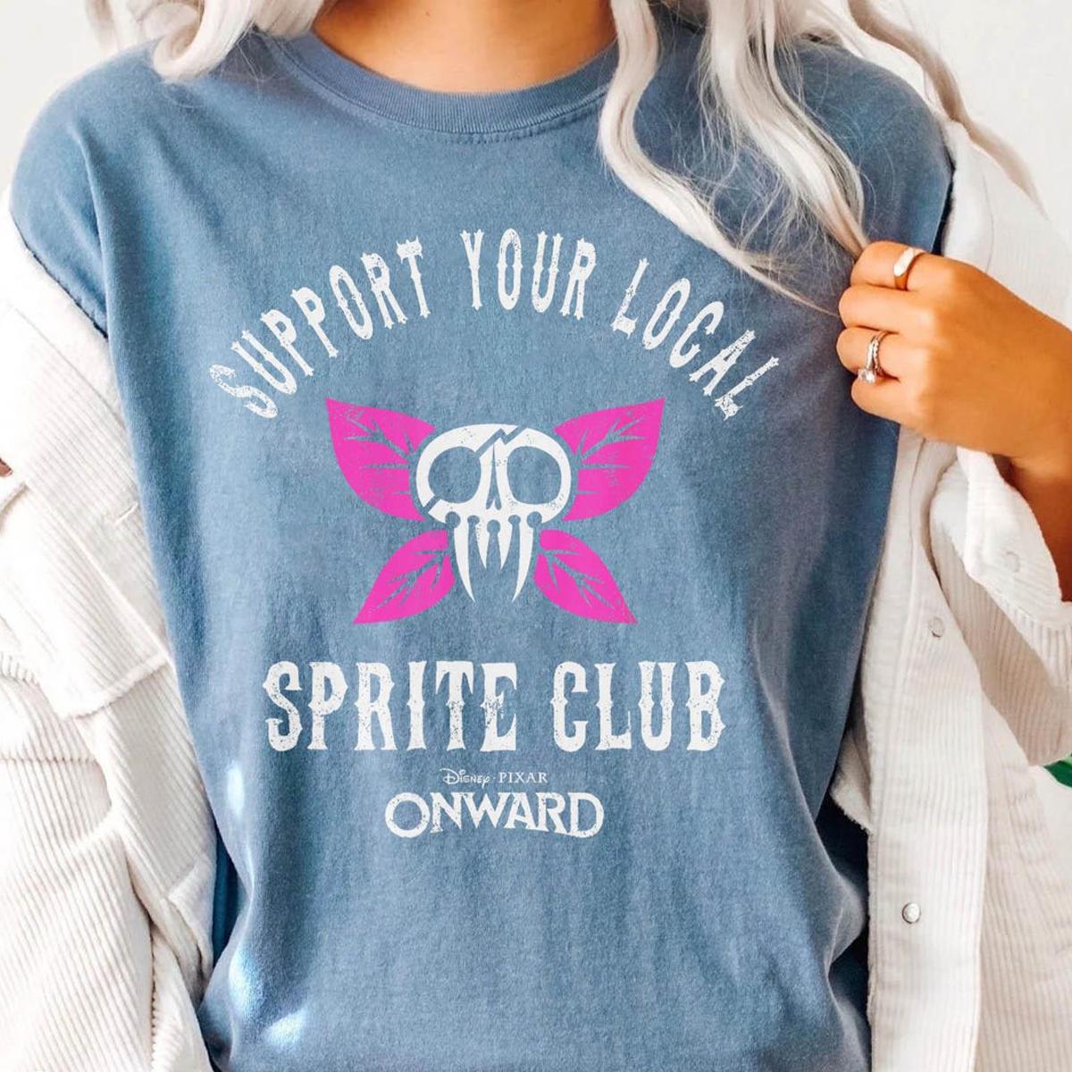 Disney Onward Support Your Local Sprite Club Shirt 4