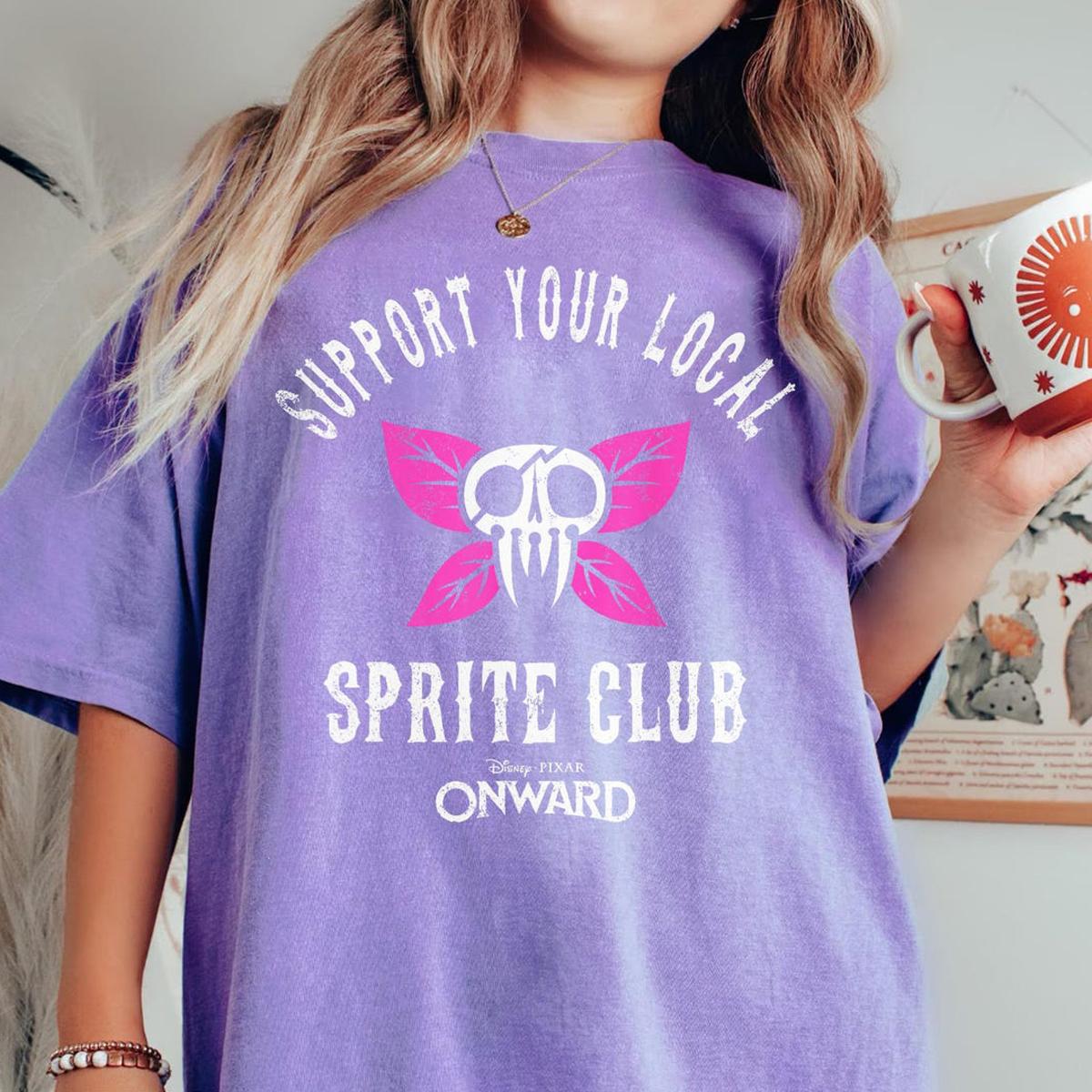 Disney Onward Support Your Local Sprite Club Shirt 6