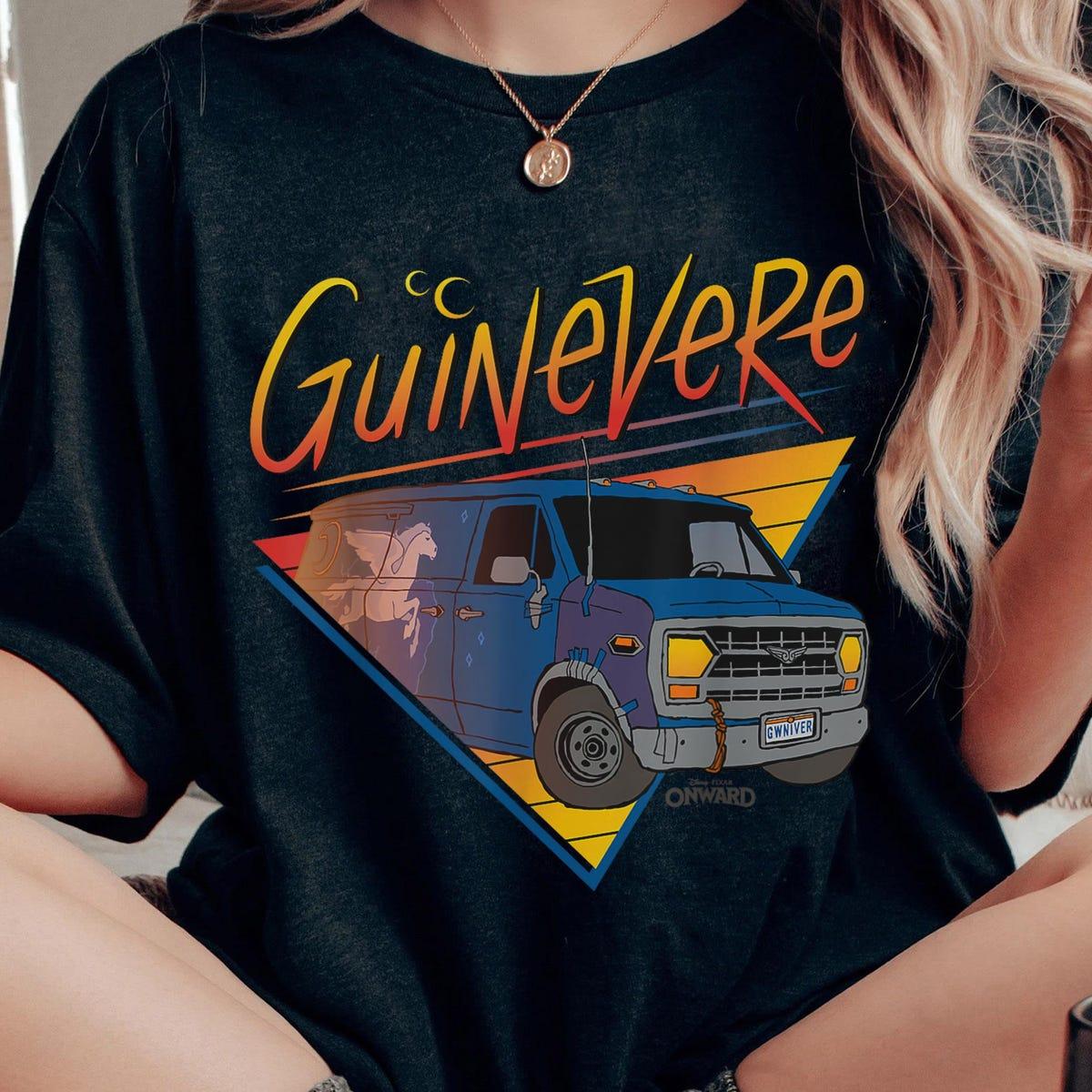 Disney Onward Van Guinevere Guinevere Car Barley Lightfoot Shirt 1