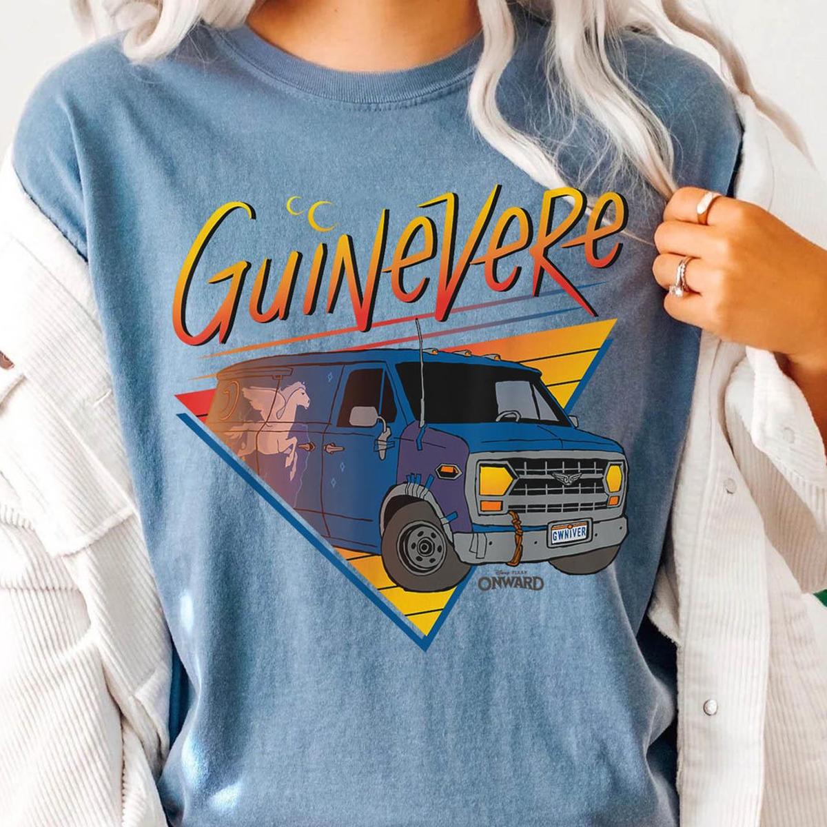 Disney Onward Van Guinevere Guinevere Car Barley Lightfoot Shirt 3