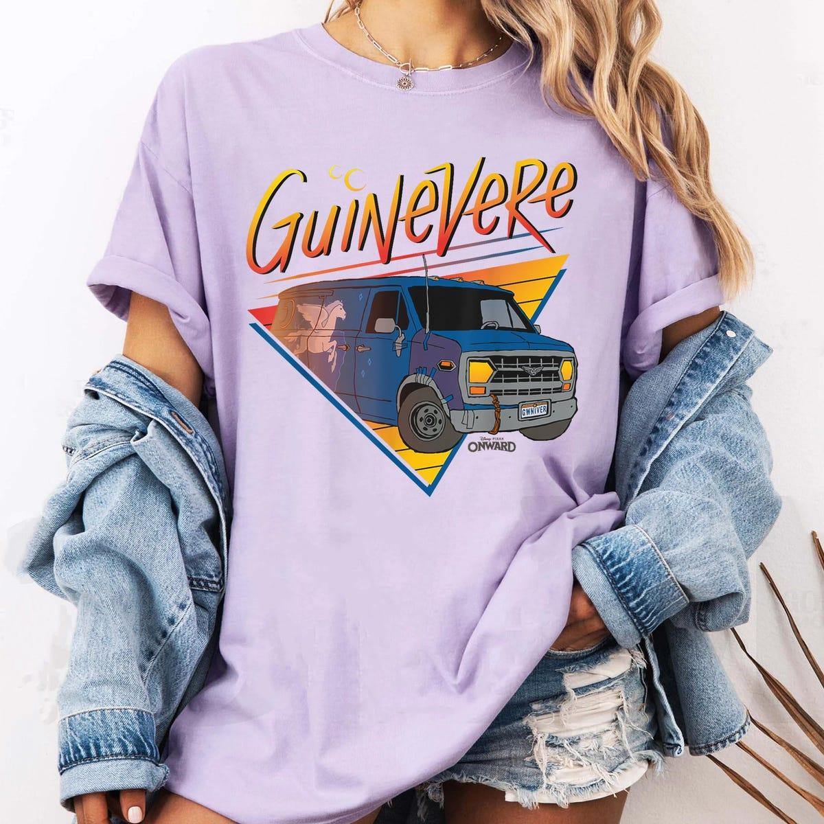 Disney Onward Van Guinevere Guinevere Car Barley Lightfoot Shirt 5