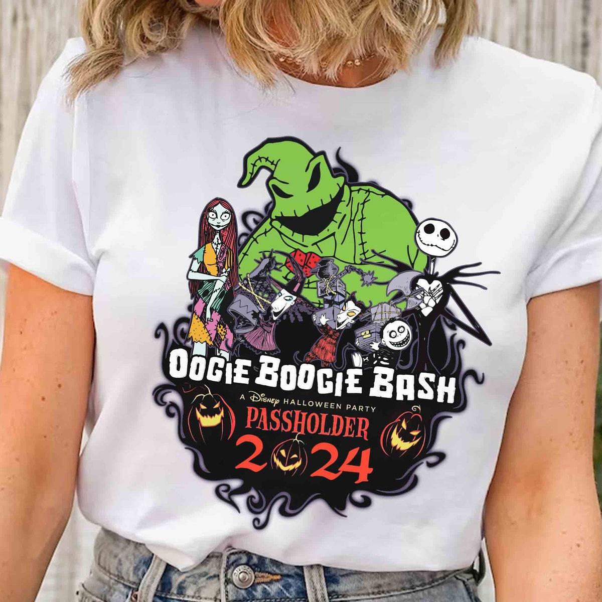 Disney Oogie Boogie Bash Halloween Family Party Shirt 1