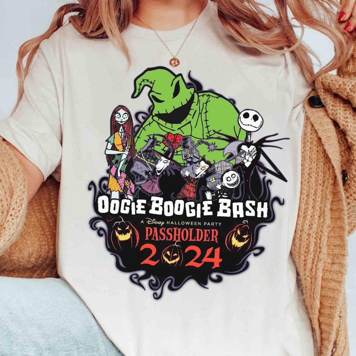 Disney Oogie Boogie Bash Halloween Family Party Shirt 2