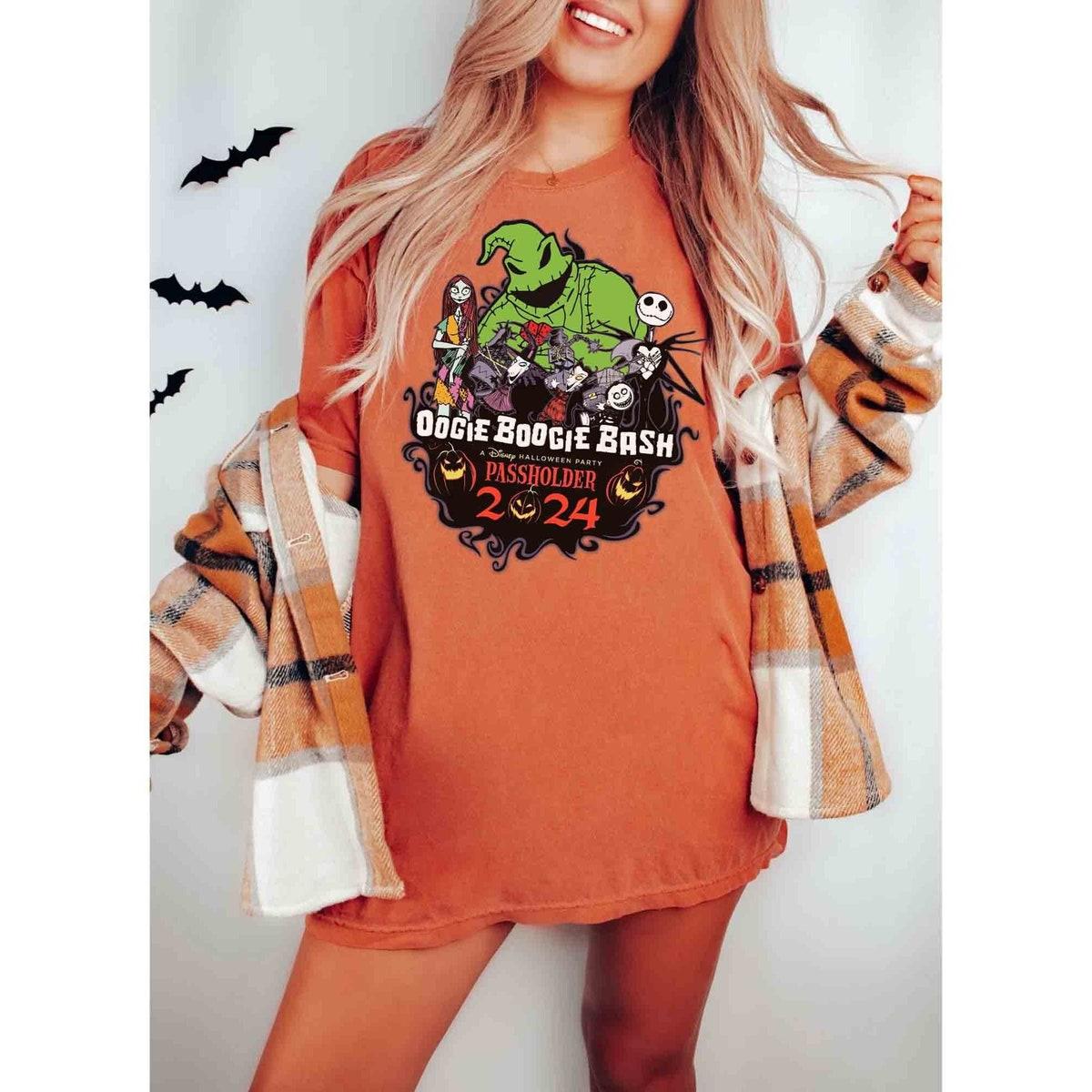 Disney Oogie Boogie Bash Halloween Family Party Shirt 3