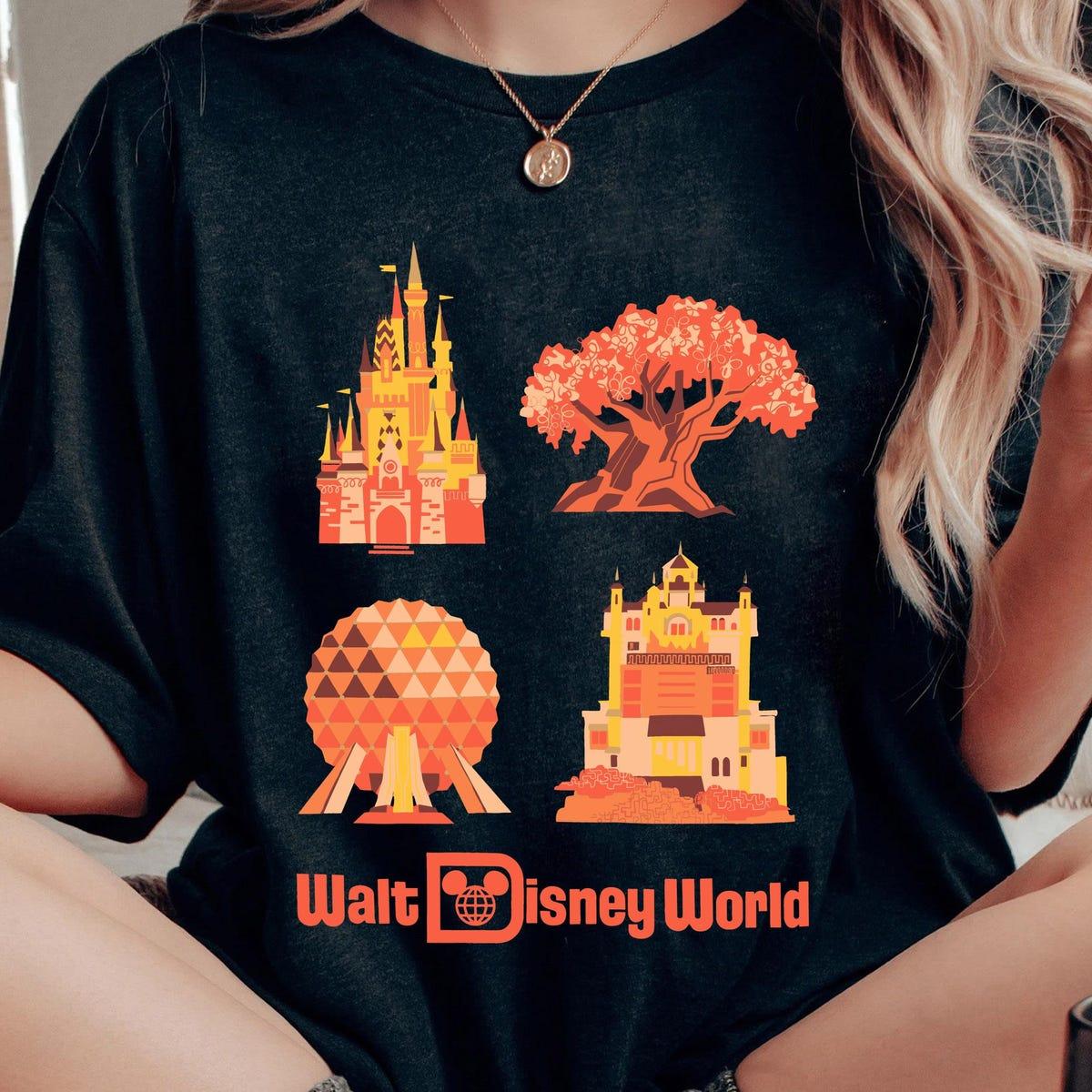 Disney Park Fall Season Halloween Thanksgiving Shirt 1