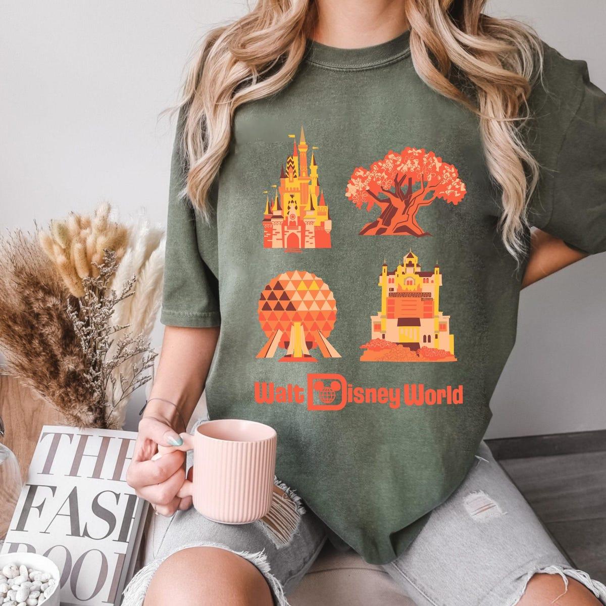 Disney Park Fall Season Halloween Thanksgiving Shirt 2