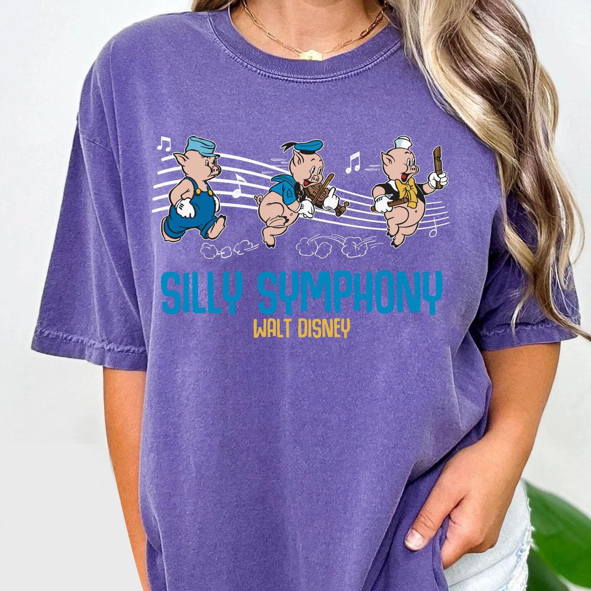 Disney Pigs Silly Symphony Halloween Party Shirt 3