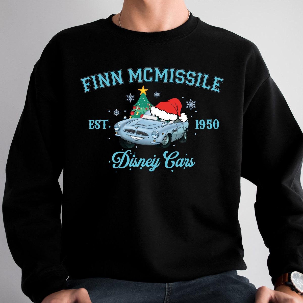 Disney Pixar Cars Finn Mcmissile Christmas Shirt 1