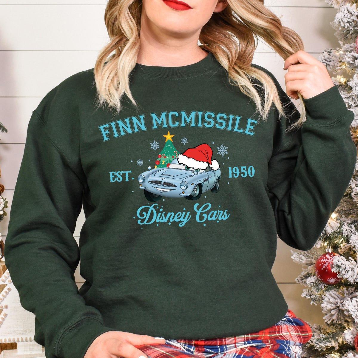 Disney Pixar Cars Finn Mcmissile Christmas Shirt 5