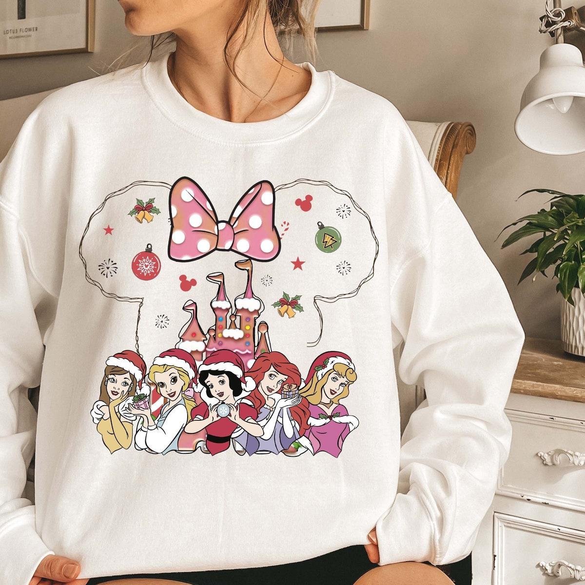 Disney Princess Christmas Shirt 1