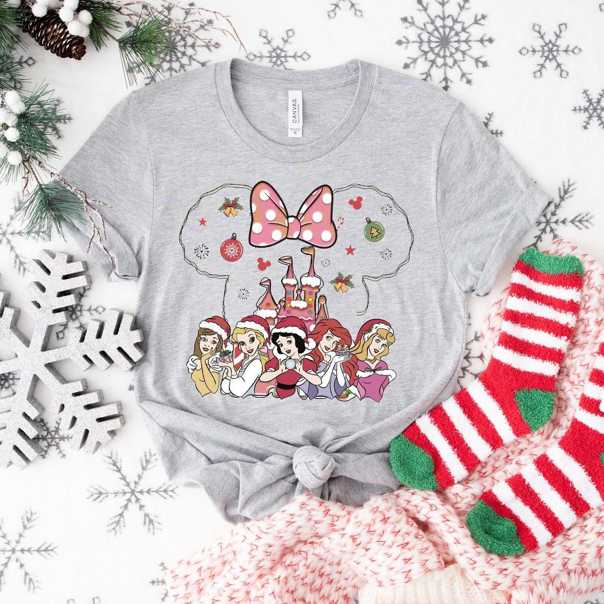 Disney Princess Christmas Shirt 2