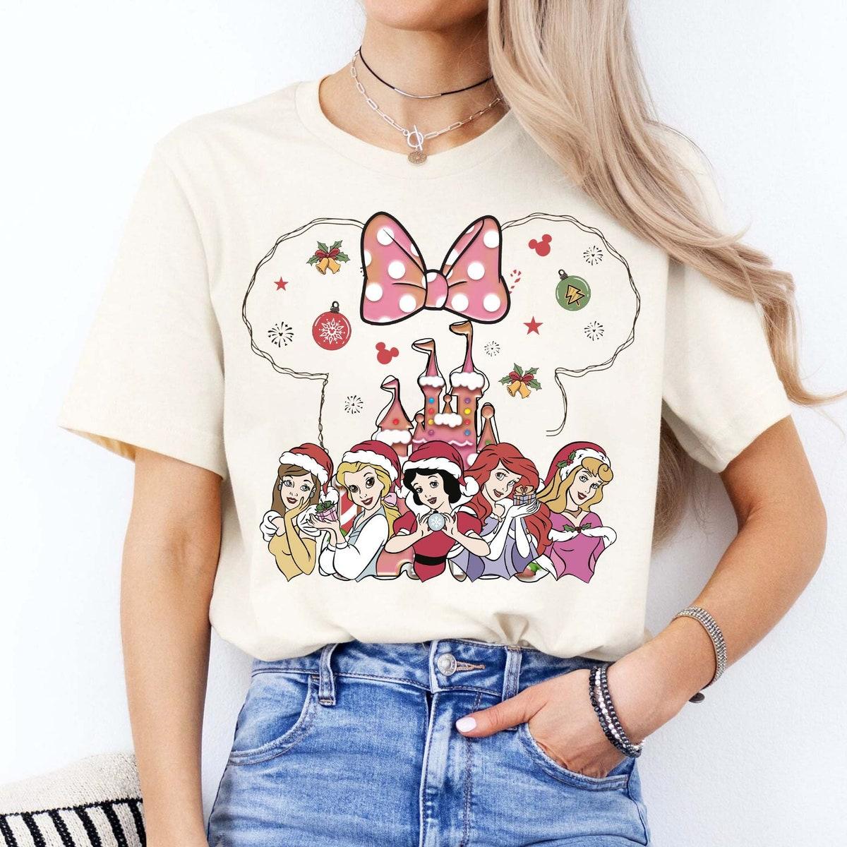 Disney Princess Christmas Shirt 3