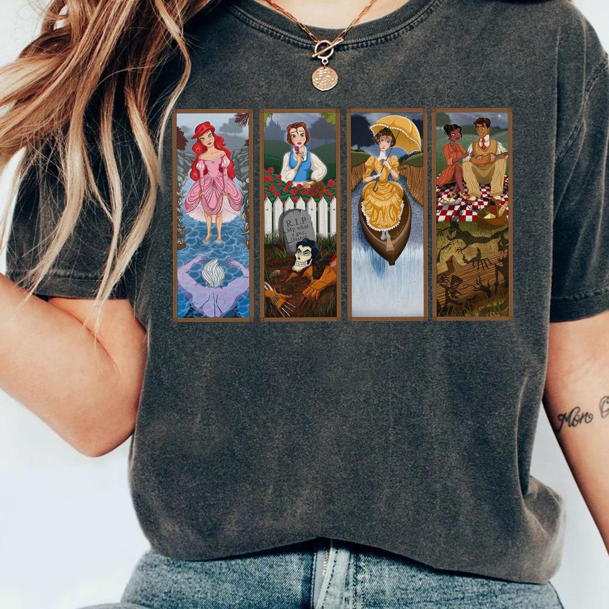 Disney Princess Custom Haunted Mansion Stretching Room Shirt 3