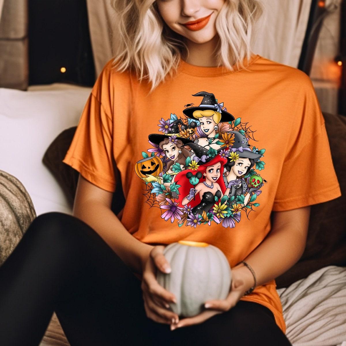 Disney Princesses Halloween Shirt 1