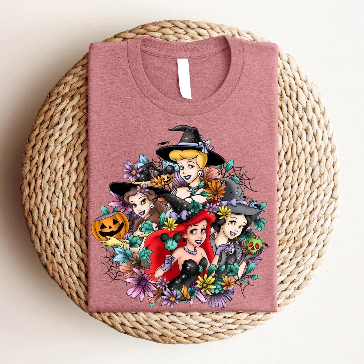 Disney Princesses Halloween Shirt 4