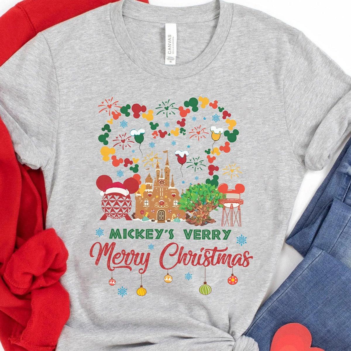 Disney Santa Mickey And Minnie Custom Shirt 3