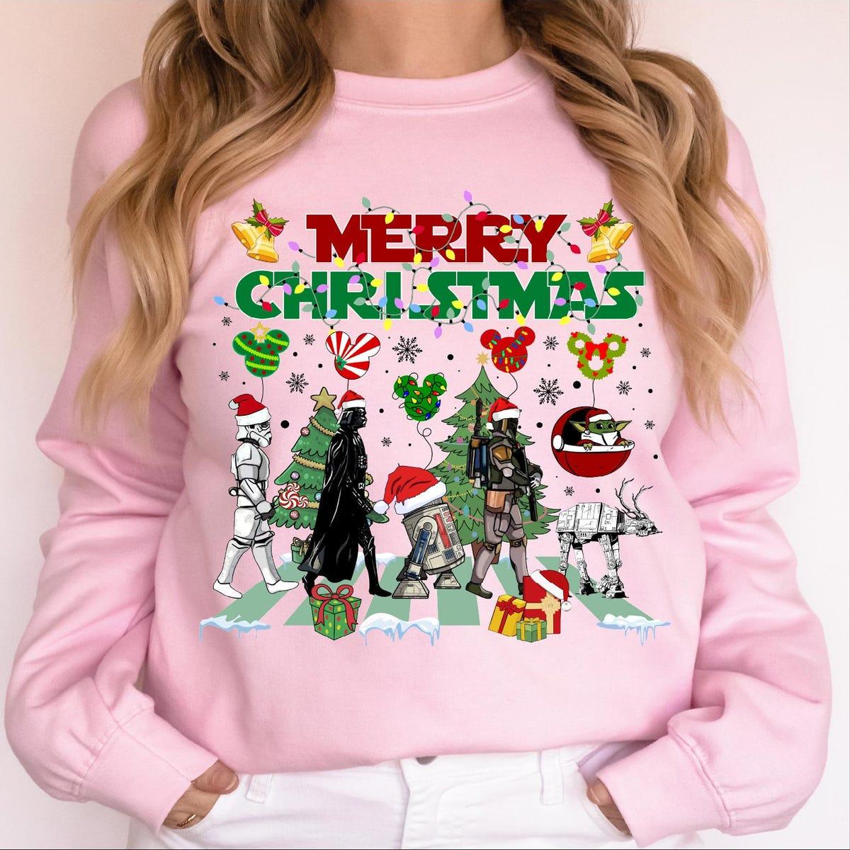 Disney Star Wars Merry Christmas Shirt 2