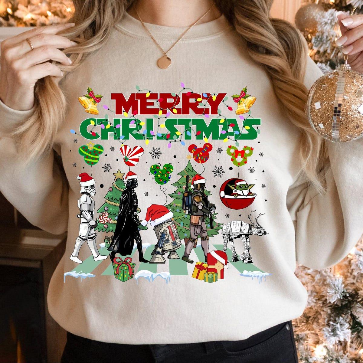 Disney Star Wars Merry Christmas Shirt 3