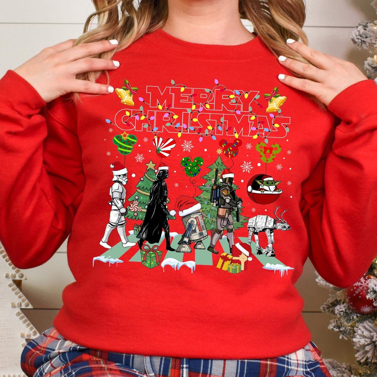 Disney Star Wars Merry Christmas Shirt 5