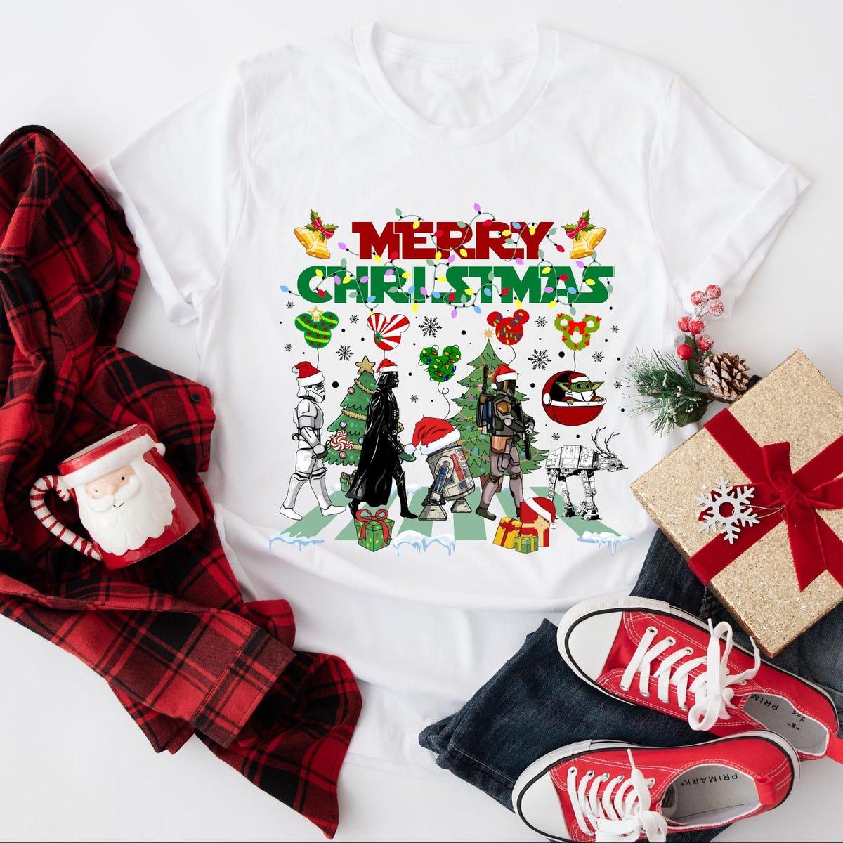 Disney Star Wars Merry Christmas Shirt 6