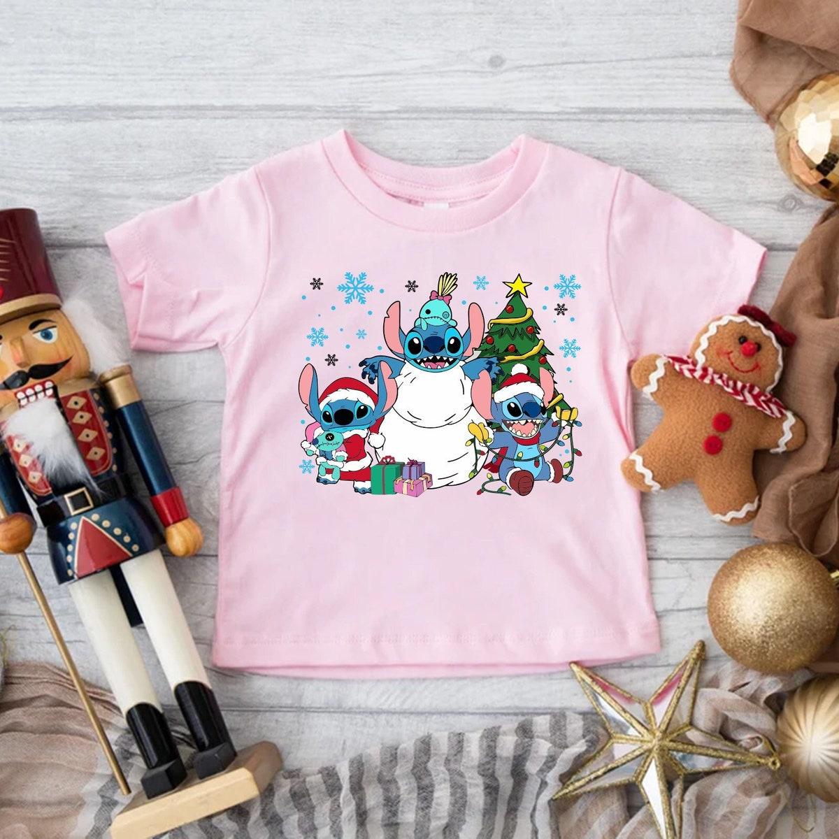 Disney Stitch Christmas Shirt 1