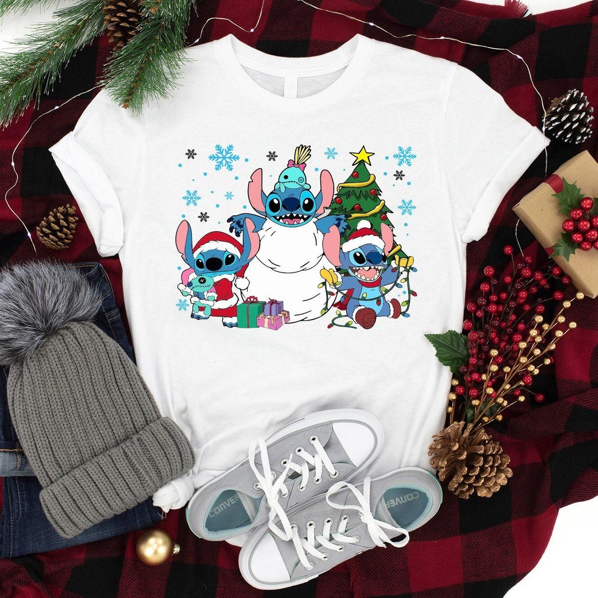 Disney Stitch Christmas Shirt 2