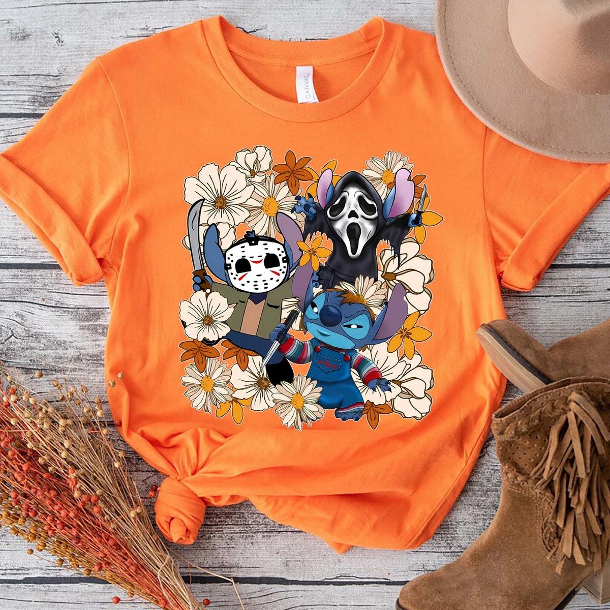 Disney Stitch Halloween Stitch Horror Shirt 2