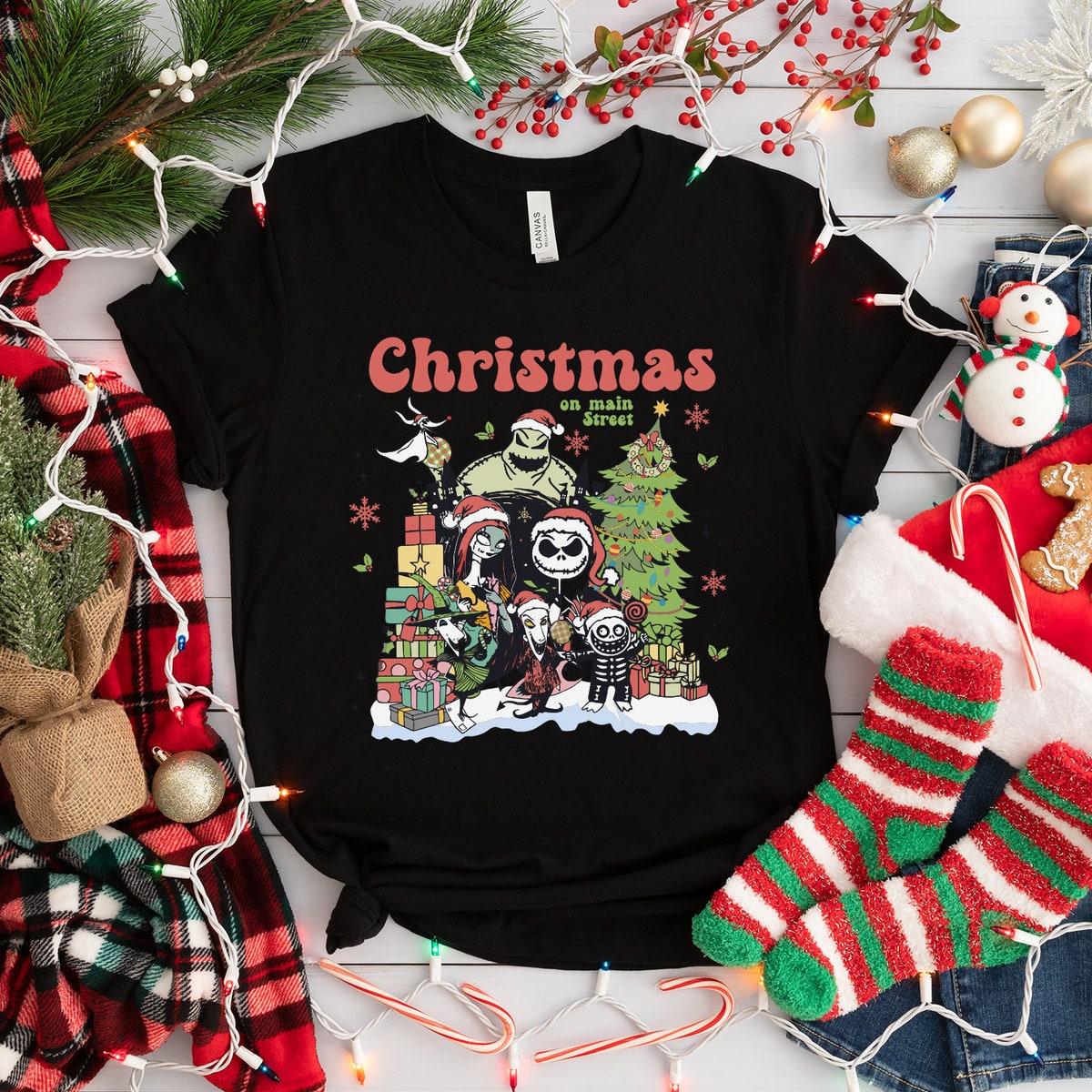 Disney The Nightmare Before Christmas Shirt Jack Skellington Oogie Boogie Tee 2