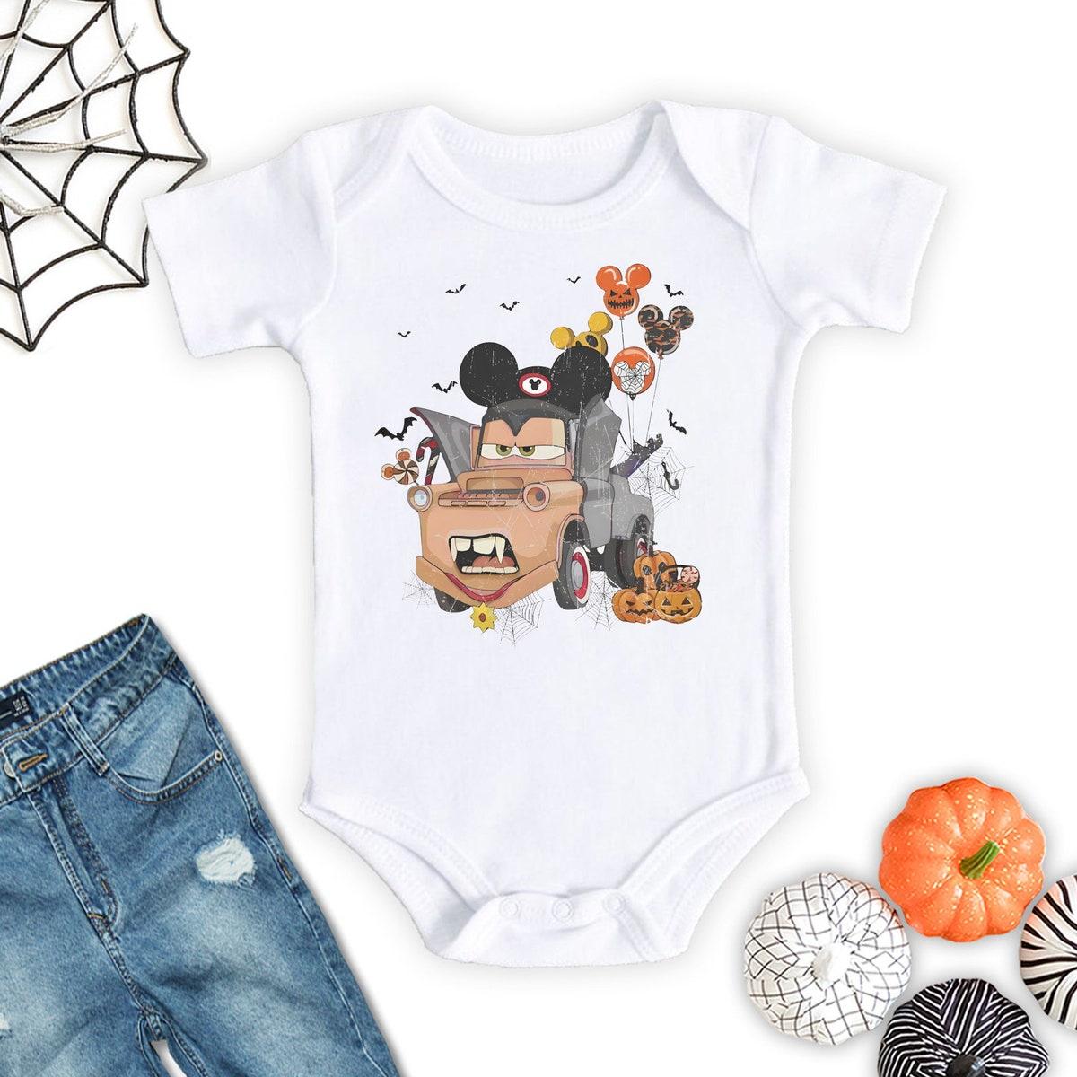 Disney Tow Mater Halloween Trick Or Treat Shirt 4