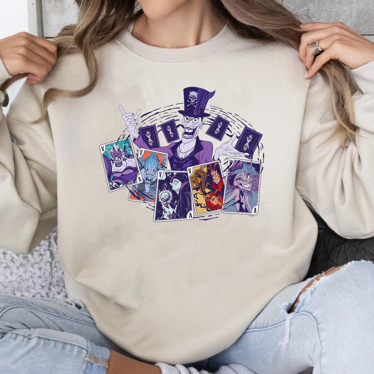 Disney Villains Group Playing Cards Shirt 5