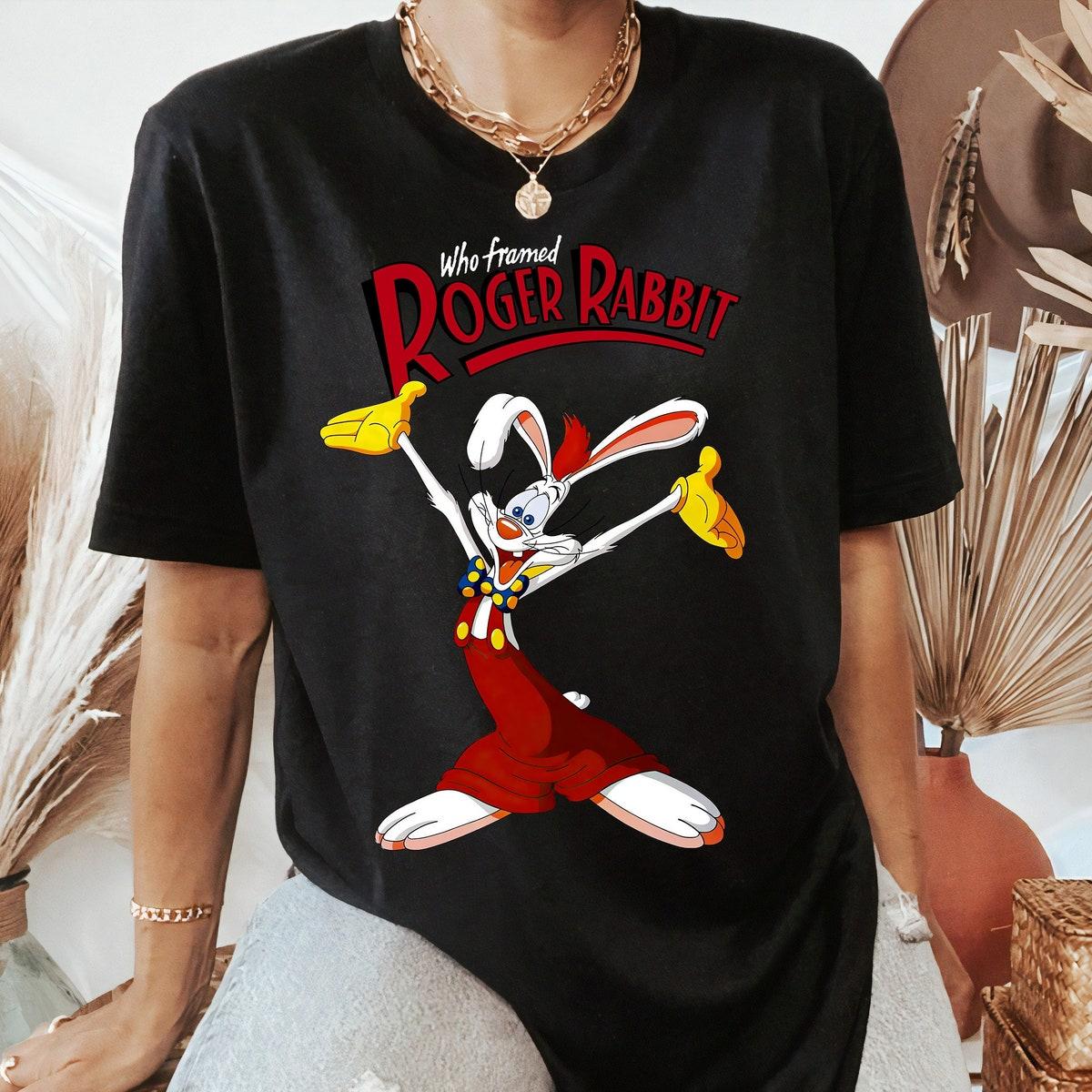 Disney Who Framed Roger Rabbit Graphic Portrait Family Matching Shirt 1