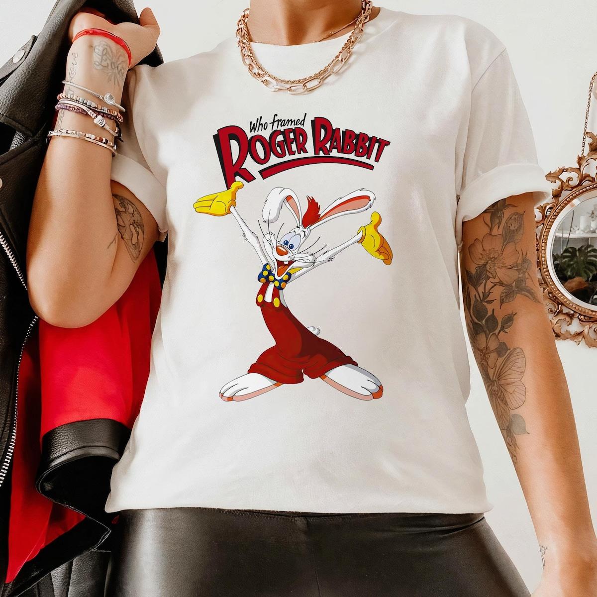 Disney Who Framed Roger Rabbit Graphic Portrait Family Matching Shirt 2