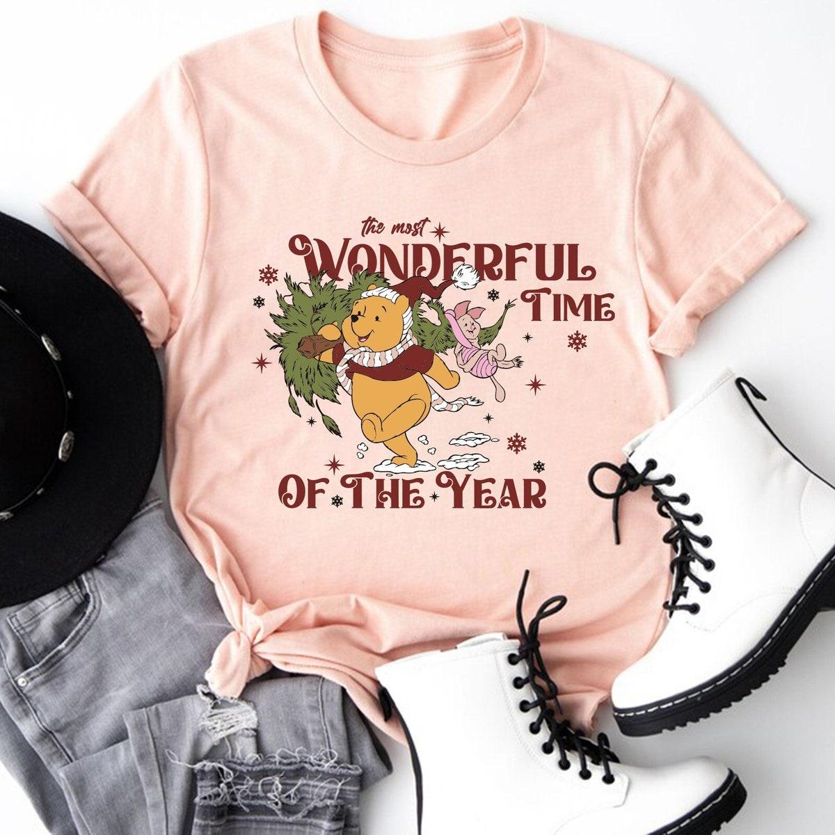 Disney Winnie The Pooh Christmas Shirt 1