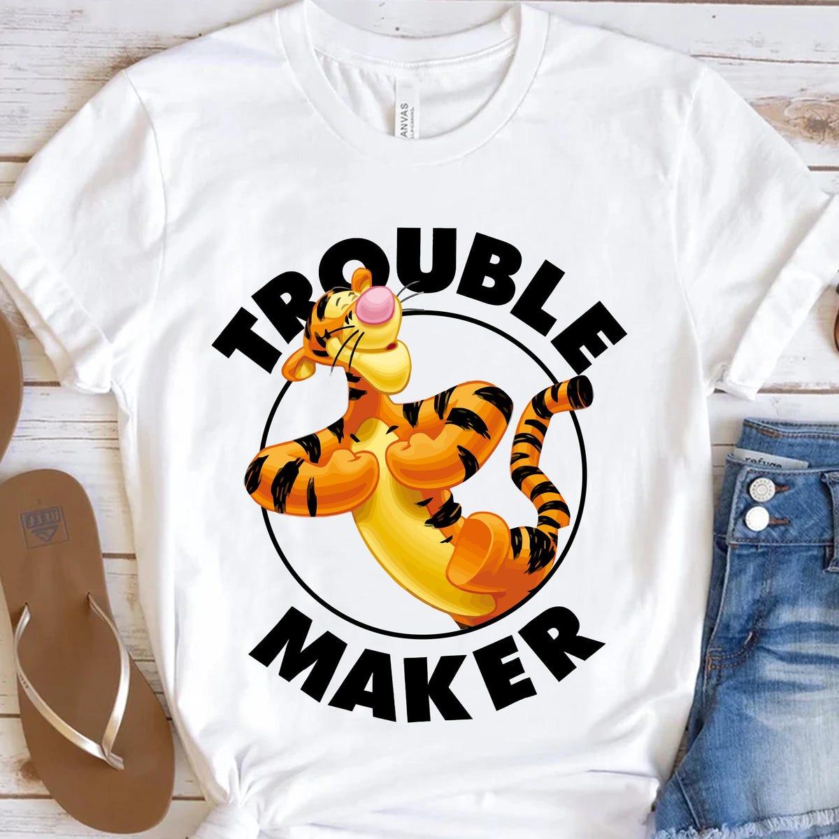 Disney Winnie The Pooh Tigger Trouble Maker Shirt 2