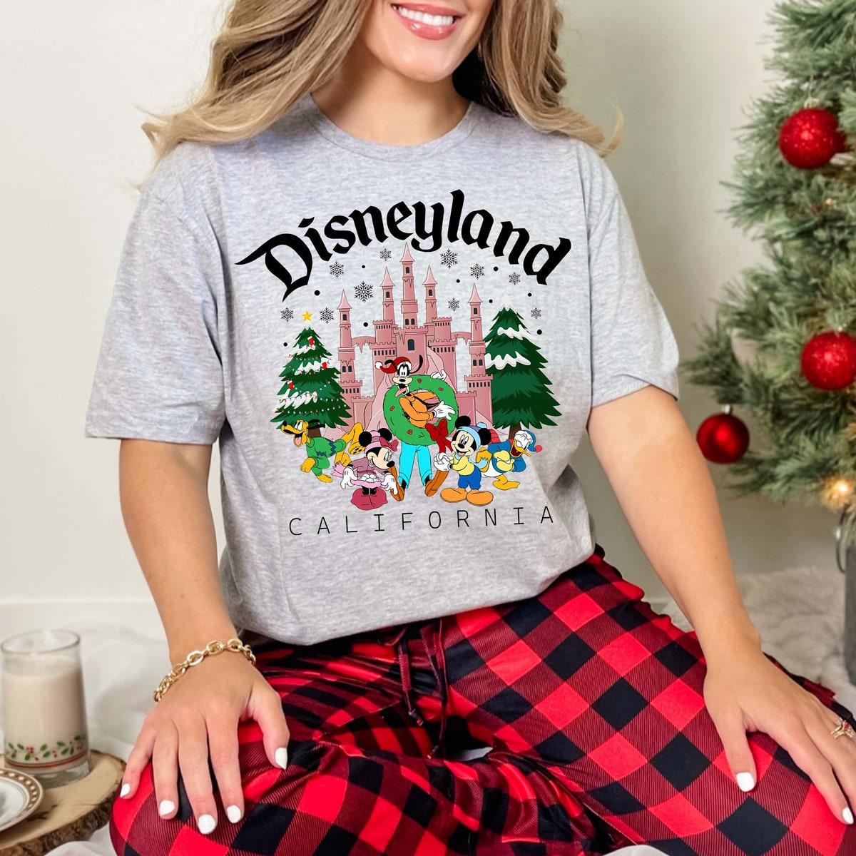 Disneyland California Mickey And Friends Family Matching Shirt 2