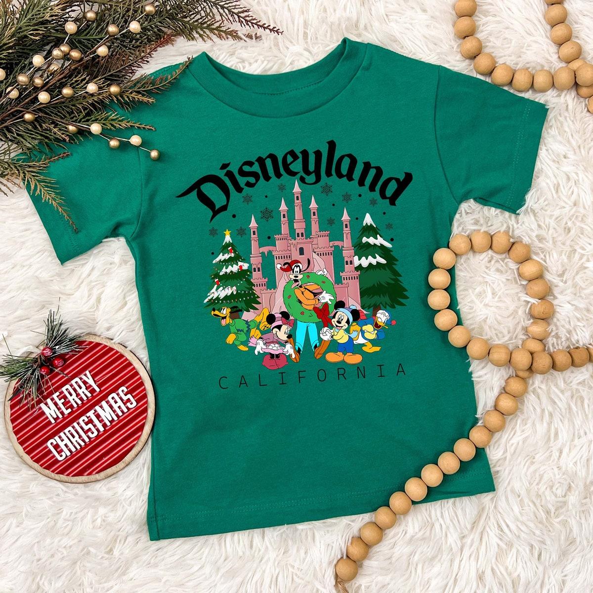 Disneyland California Mickey And Friends Family Matching Shirt 3