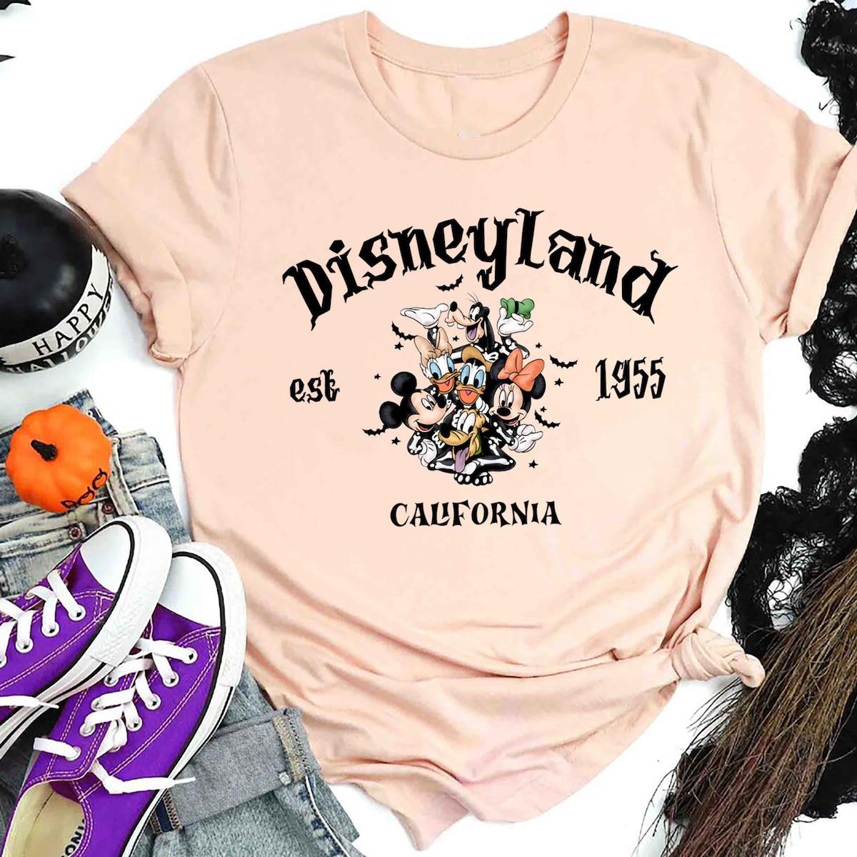 Disneyland Est. 1955 California Halloween Shirt 4