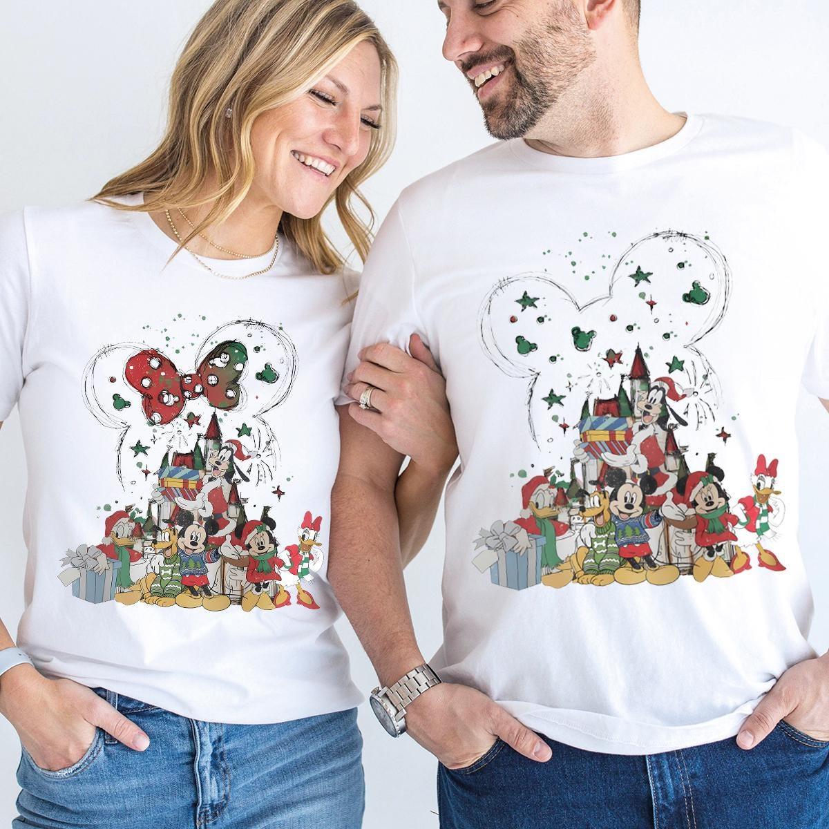 Disneyworld Christmas Mickey And Friends Shirt 2