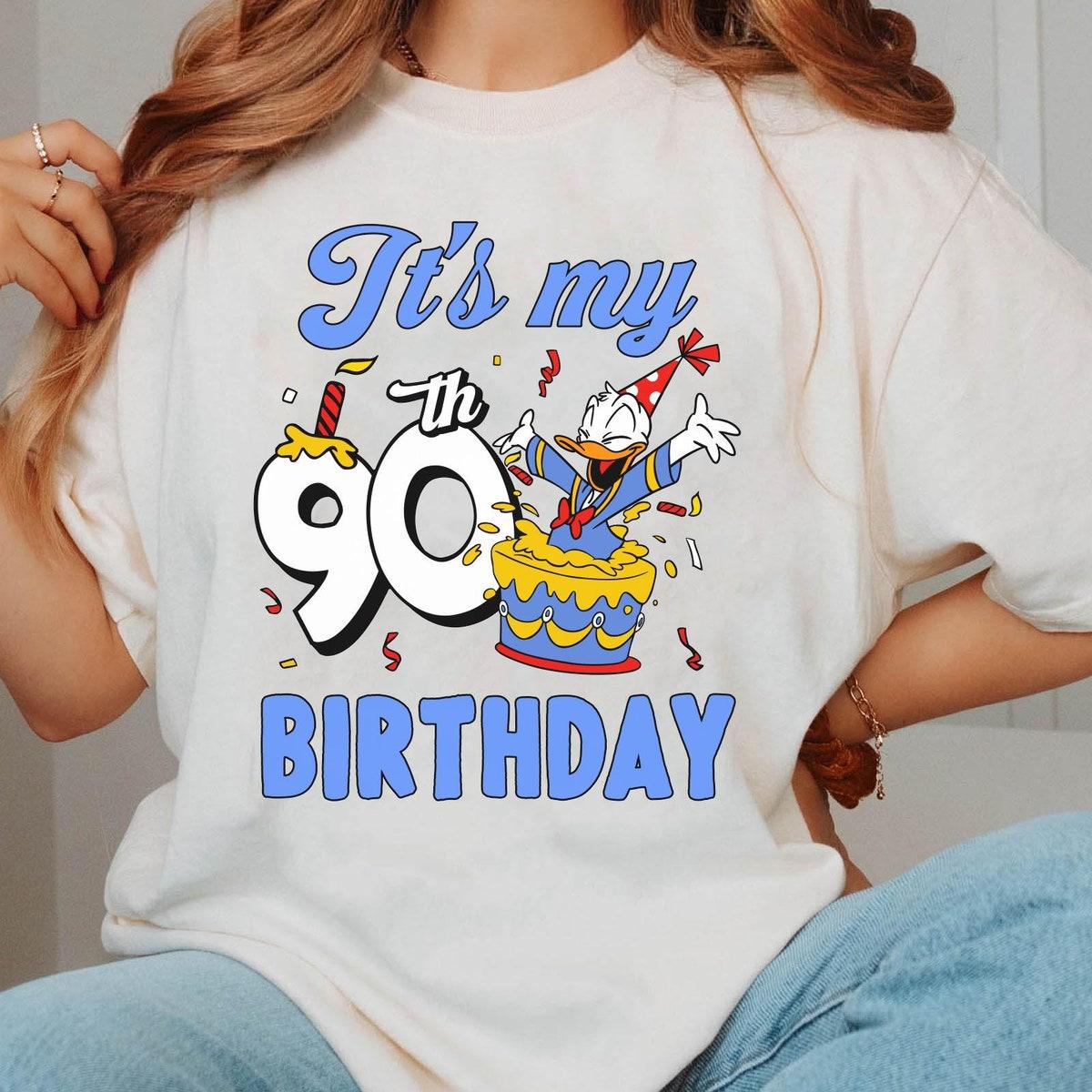 Donald Duck 90th Anniversary Shirt 1