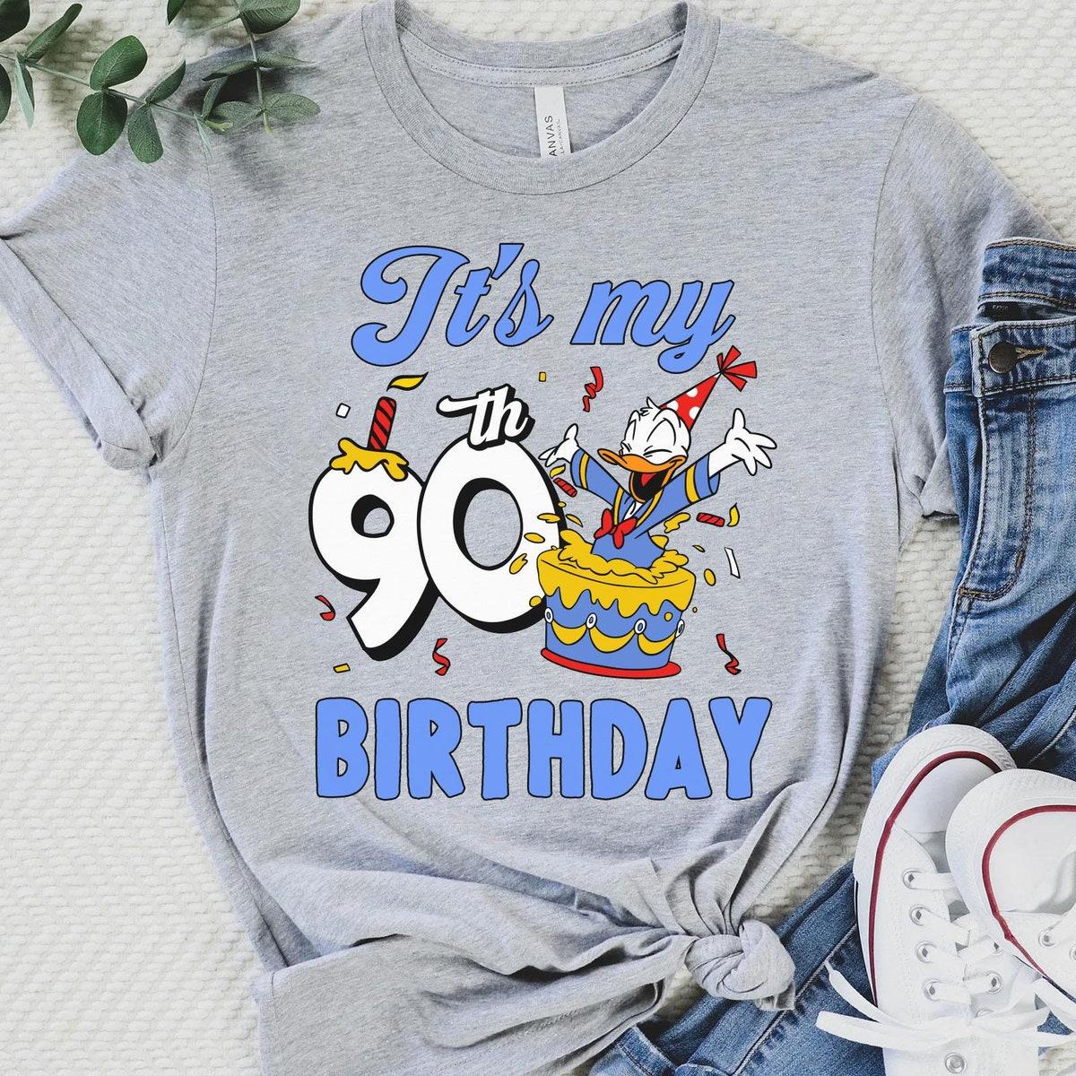 Donald Duck 90th Anniversary Shirt 5