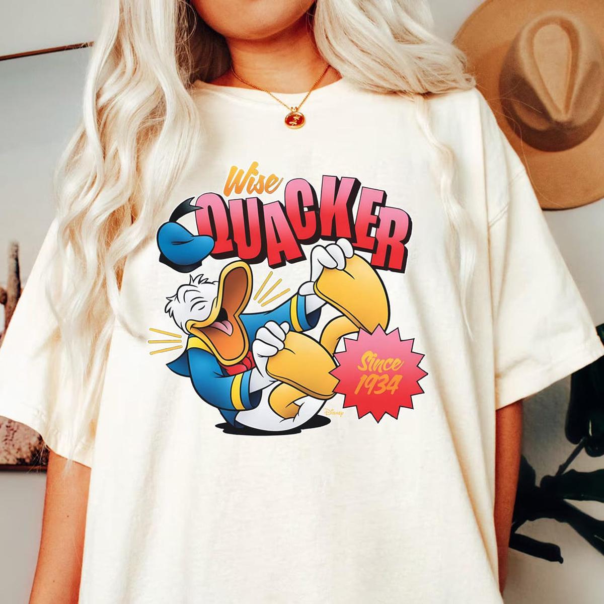 Donald Duck Wise Quacker Since 1934 Shirt 2